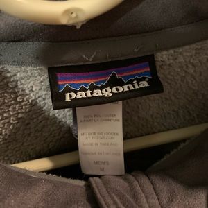 PATAGONIA GREY QUARTERZIP MEDIUM